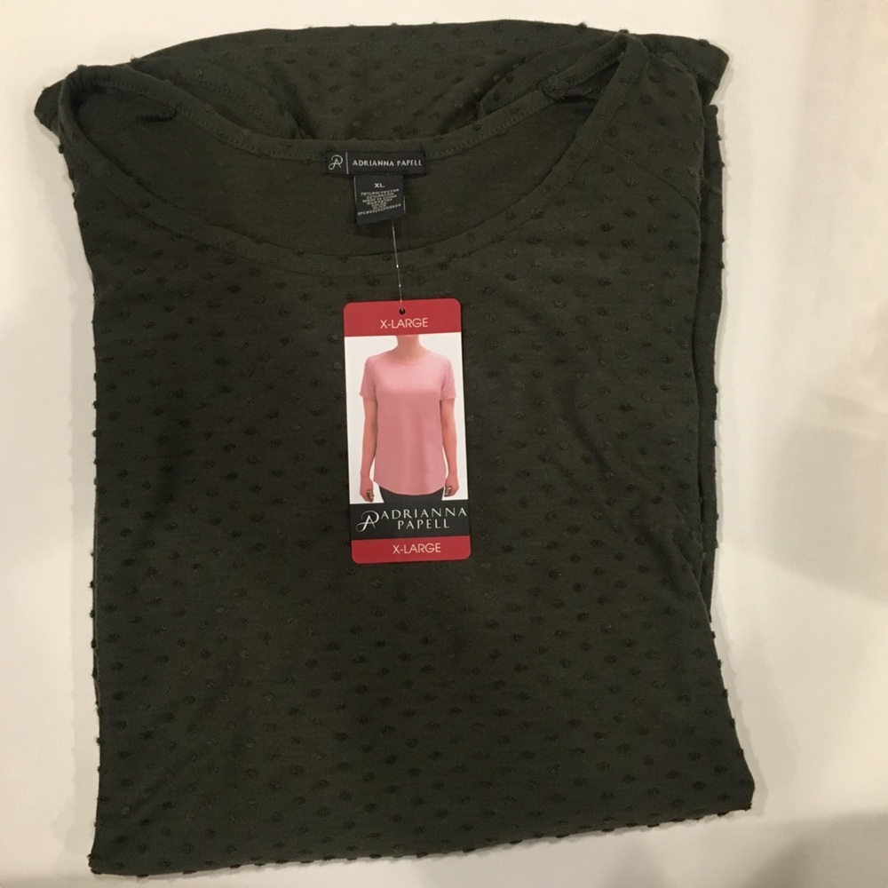 Adrianna Papell Shirt women’s size XL‎ NWT
